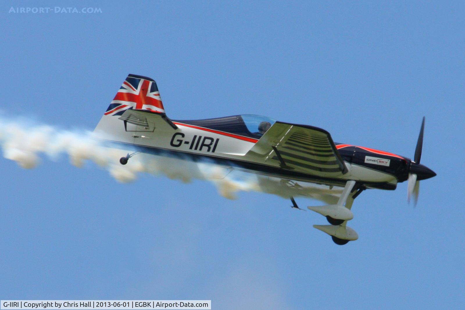 G-IIRI, 2011 XtremeAir XA-41 Sbach 300 C/N LAA379-15090, displaying at AeroExpo 2013