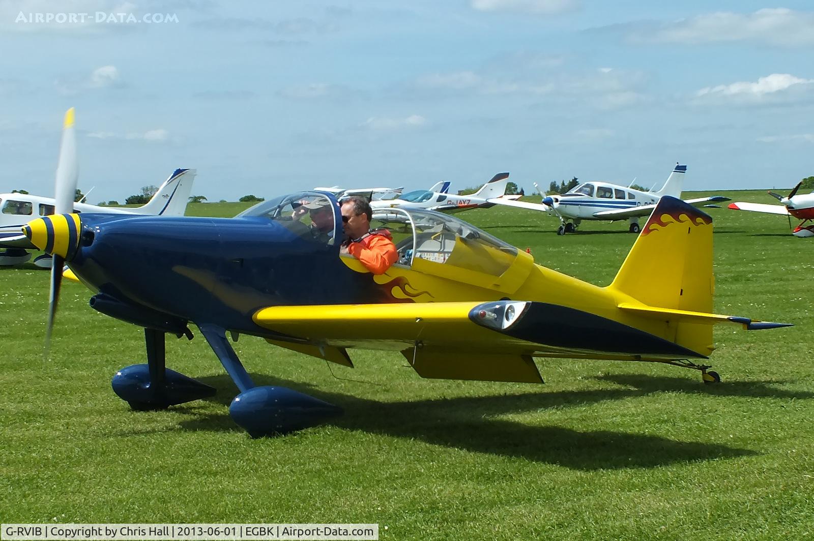 G-RVIB, 2002 Vans RV-6 C/N PFA 181A-13220, at AeroExpo 2013