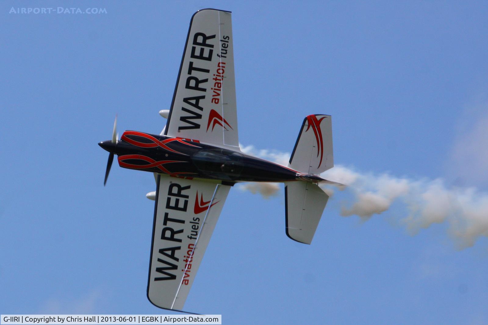 G-IIRI, 2011 XtremeAir XA-41 Sbach 300 C/N LAA379-15090, displaying at AeroExpo 2013