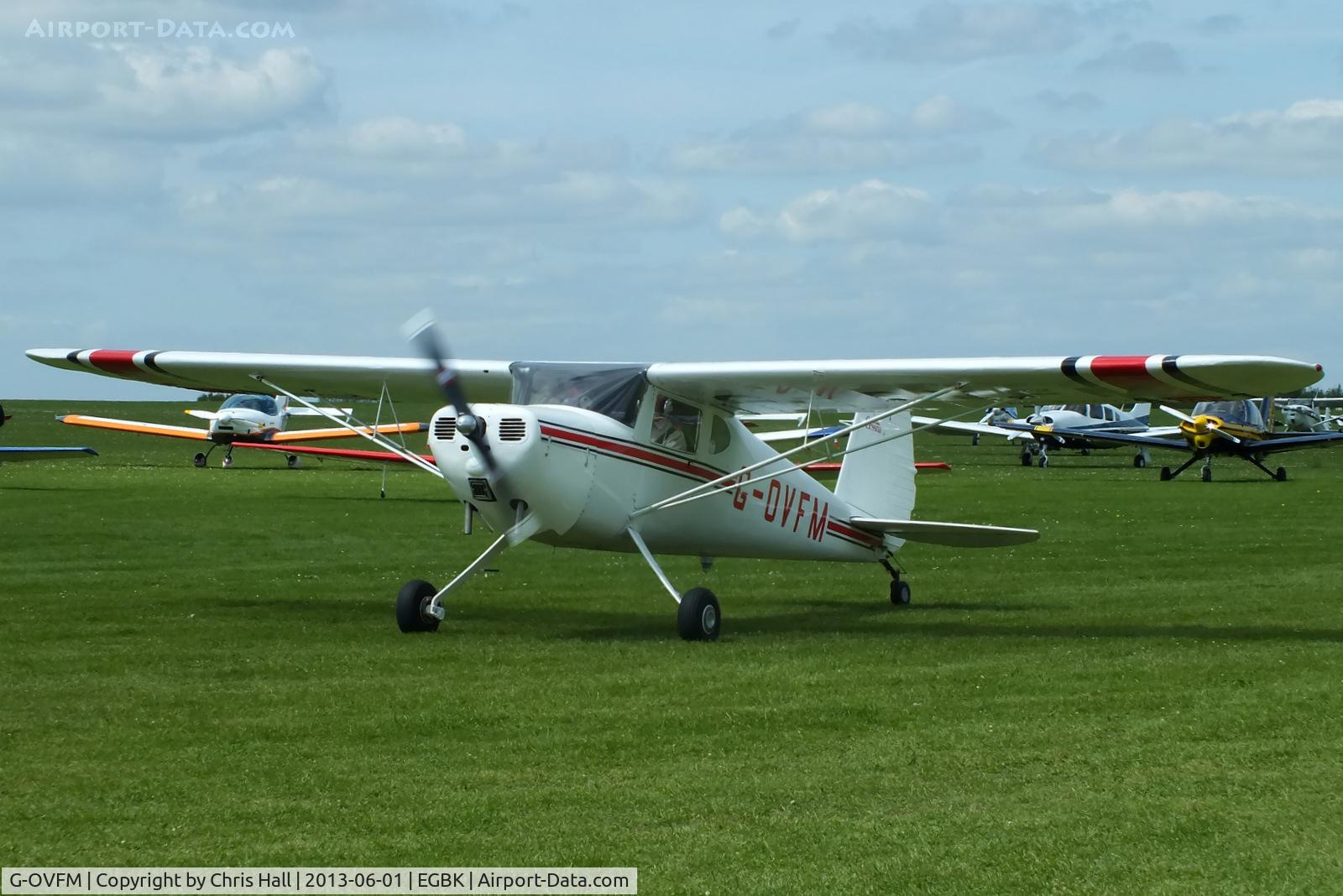 G-OVFM, 1948 Cessna 120 C/N 14720, at AeroExpo 2013