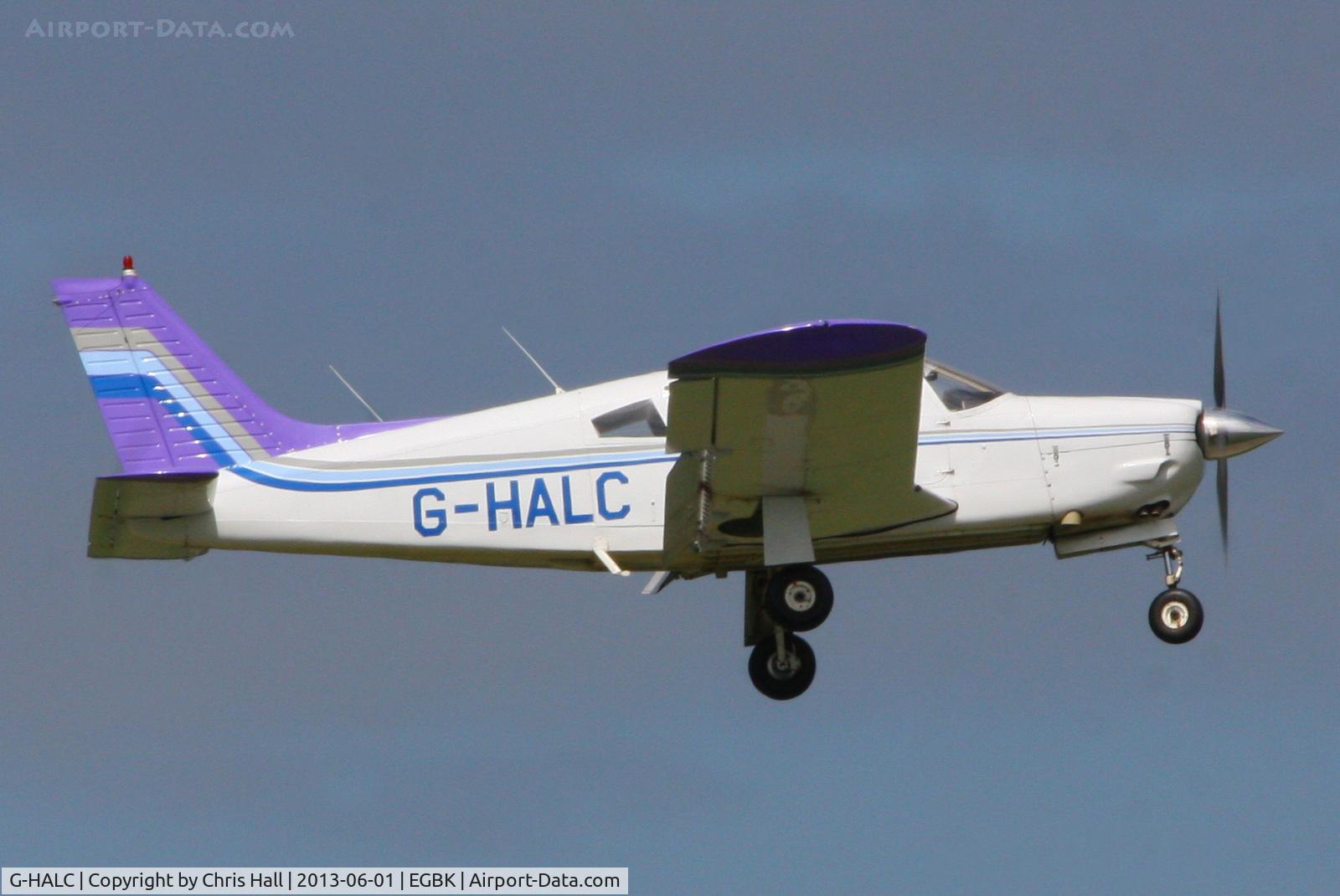 G-HALC, 1973 Piper PA-28R-200 Cherokee Arrow C/N 28R-7335042, at AeroExpo 2013