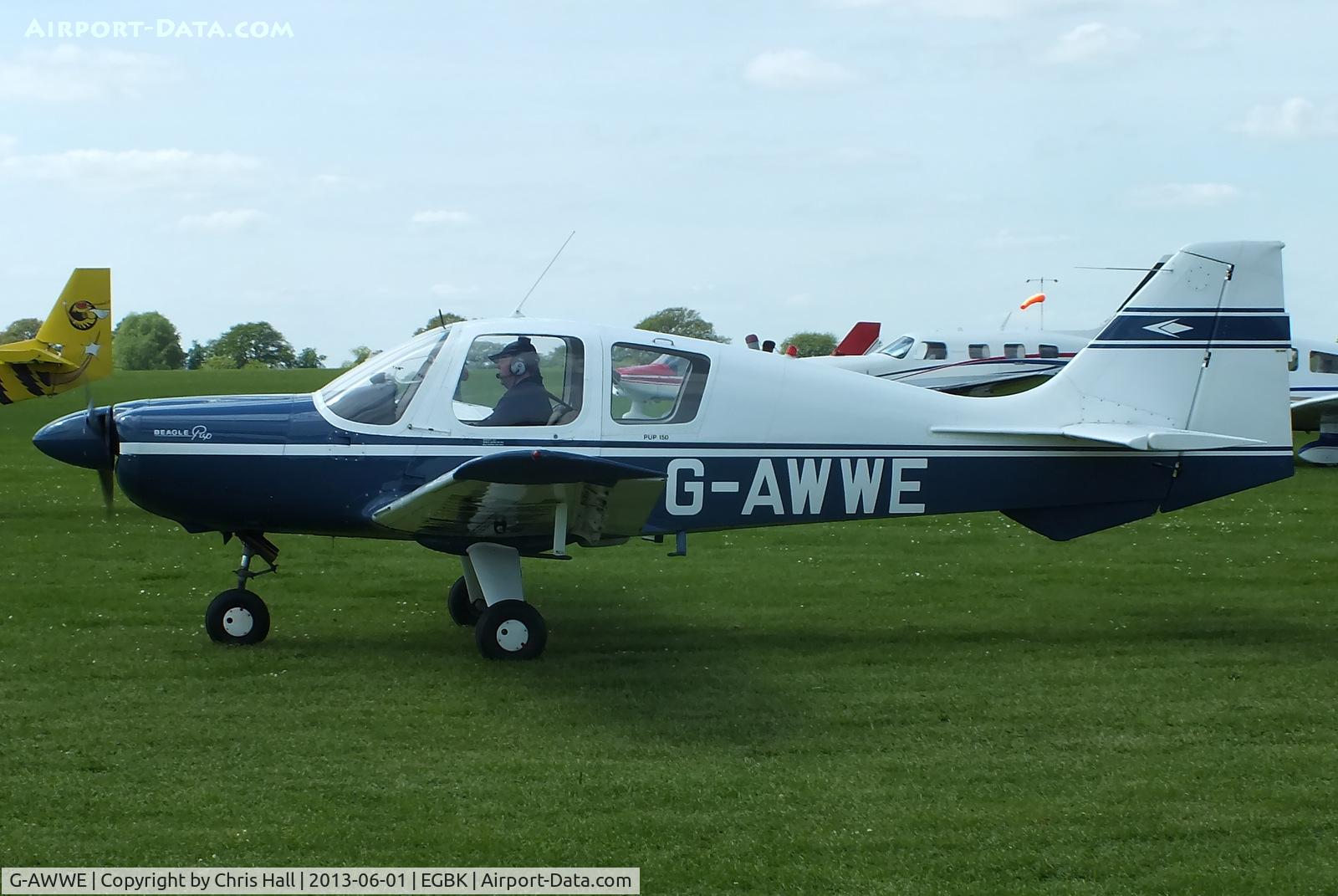 G-AWWE, 1969 Beagle B-121 Pup Series 2 (Pup 150) C/N B121-032, at AeroExpo 2013