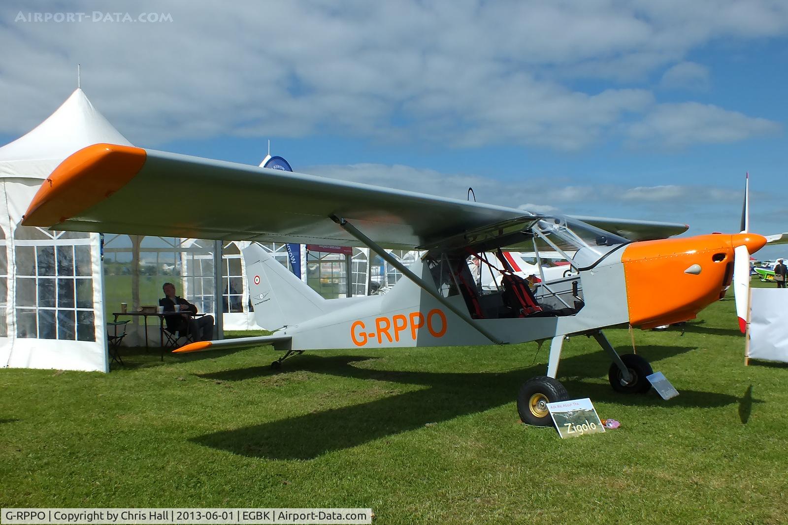 G-RPPO, 2010 Groppo Trial C/N LAA 372-15014, at AeroExpo 2013