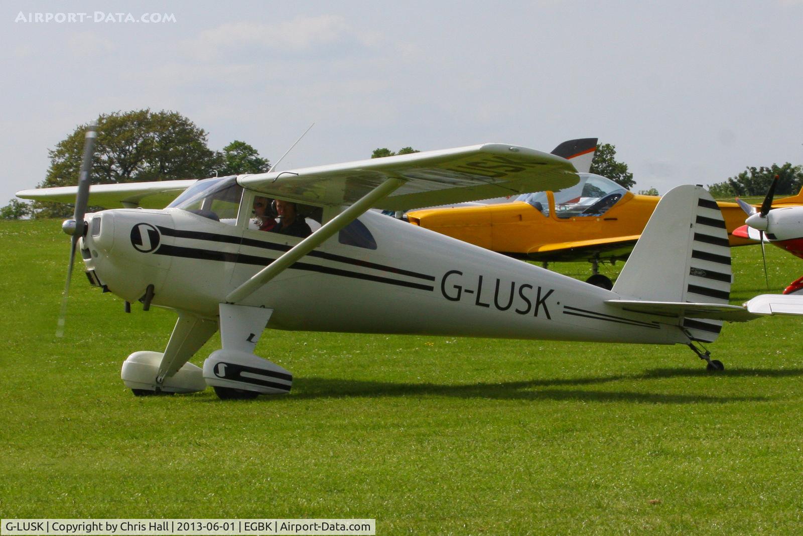 G-LUSK, 1947 Luscombe 8F Silvaire C/N 3795, at AeroExpo 2013