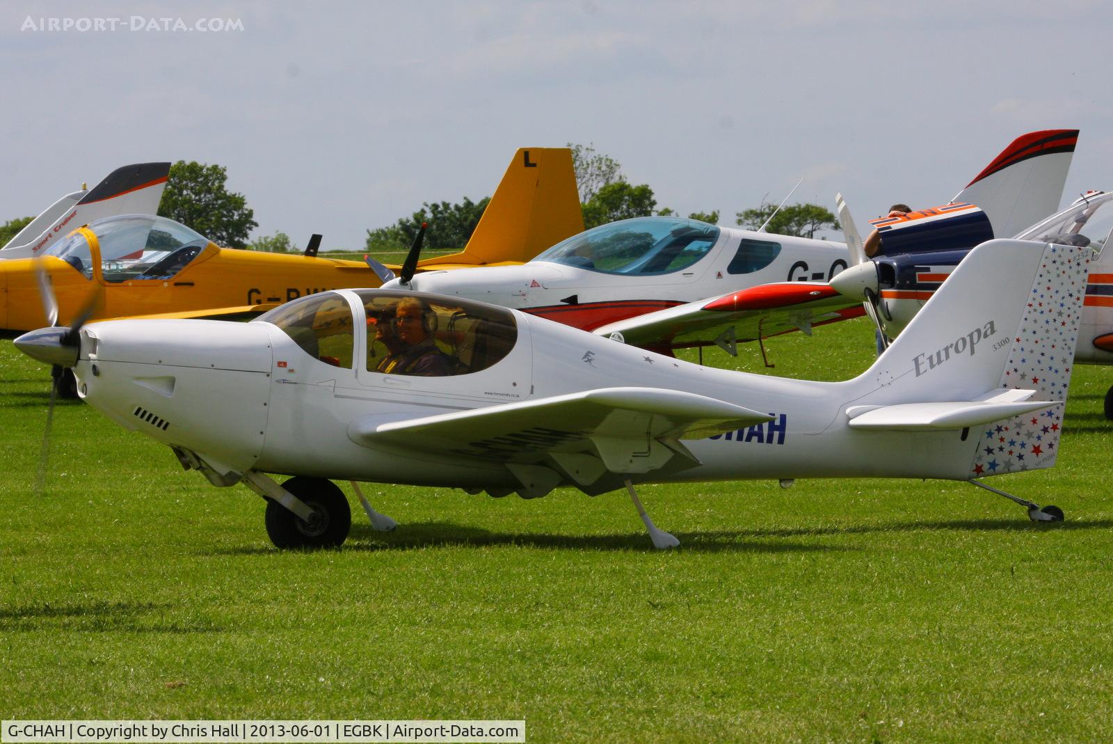 G-CHAH, 2005 Europa XS Monowheel C/N PFA 247-12949, at AeroExpo 2013