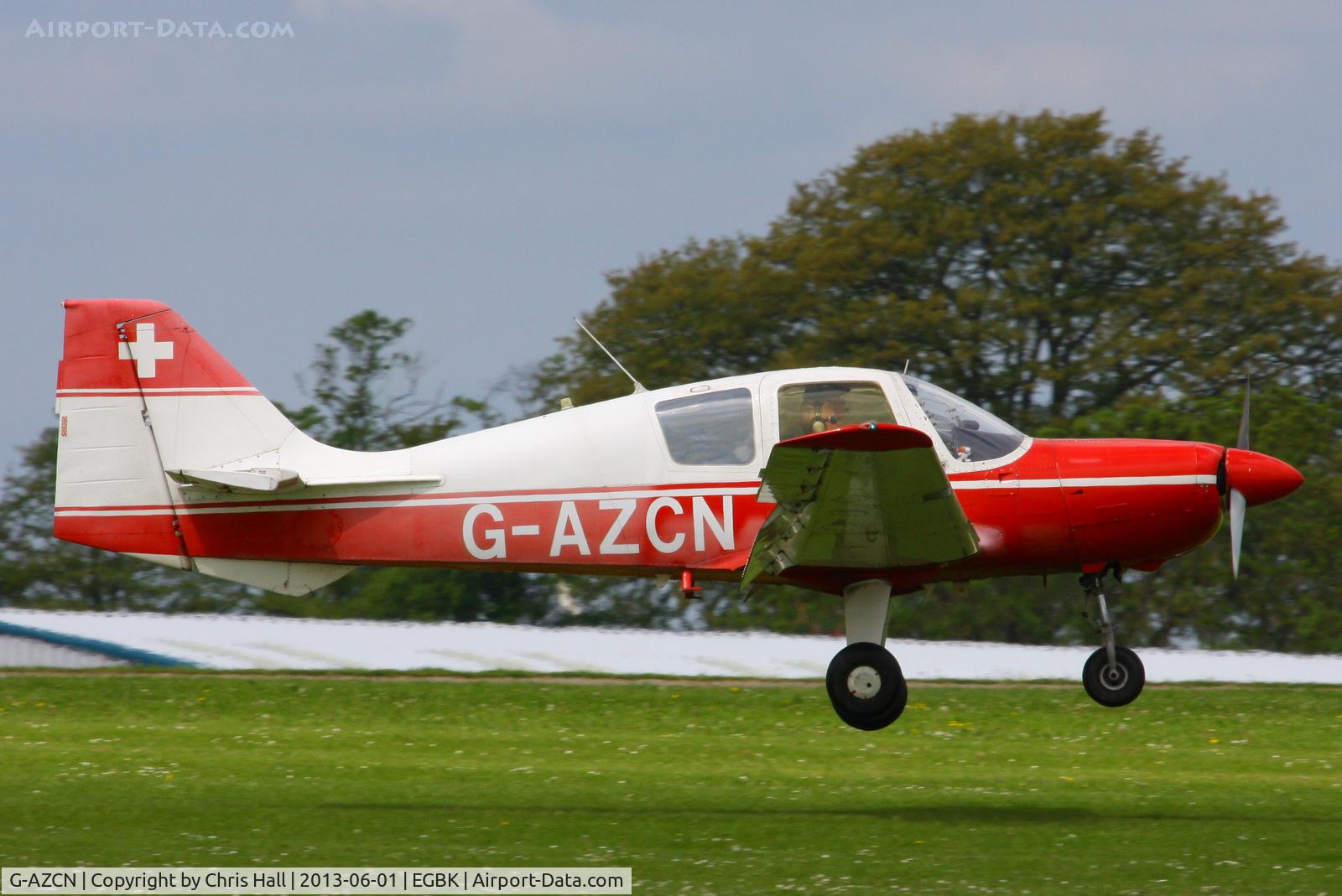 G-AZCN, 1972 Beagle B-121 Pup Series 2 (Pup 150) C/N B121-156, at AeroExpo 2013