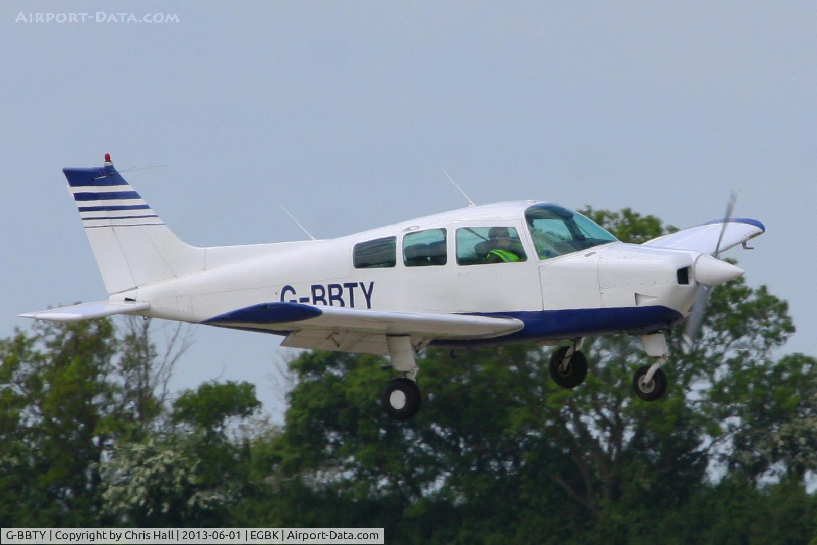 G-BBTY, 1974 Beech C23 Sundowner 180 Sundowner 180 C/N M-1525, at AeroExpo 2013