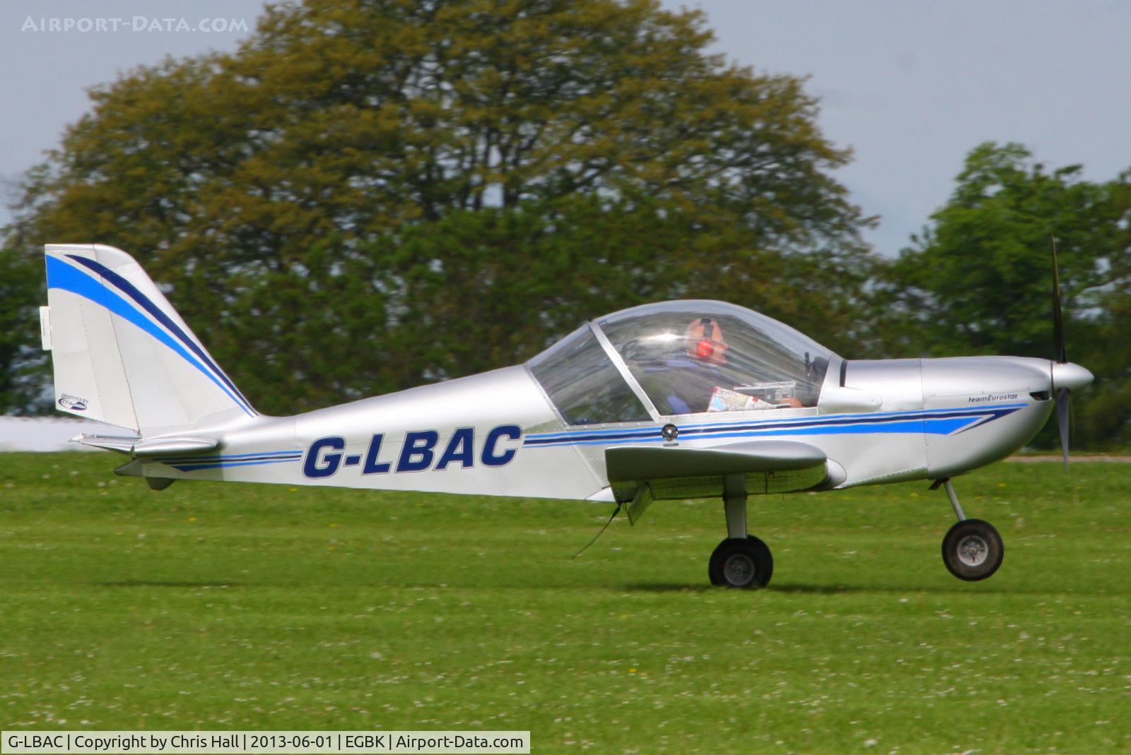 G-LBAC, 2011 Cosmik EV-97 TeamEurostar UK C/N 3934, at AeroExpo 2013