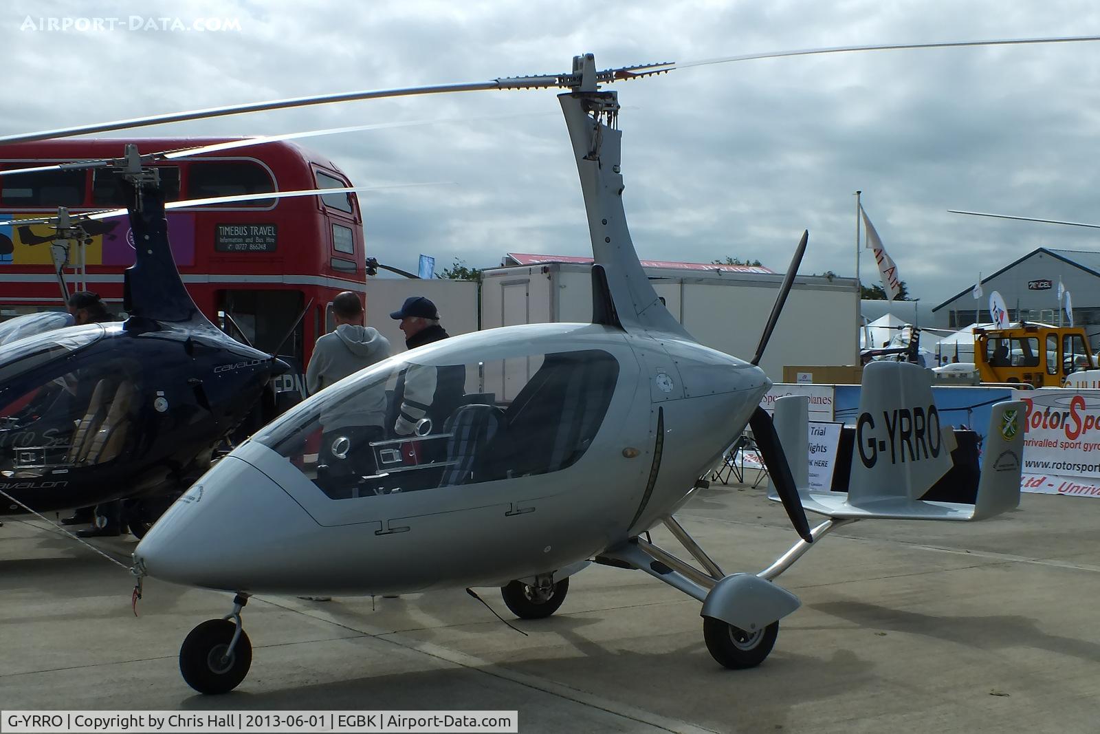 G-YRRO, 2009 Rotorsport UK Calidus C/N RSUK/CALS/002, at AeroExpo 2013