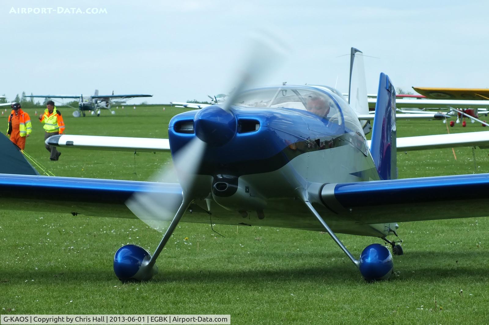 G-KAOS, 2003 Vans RV-7 C/N PFA 323-13956, at AeroExpo 2013