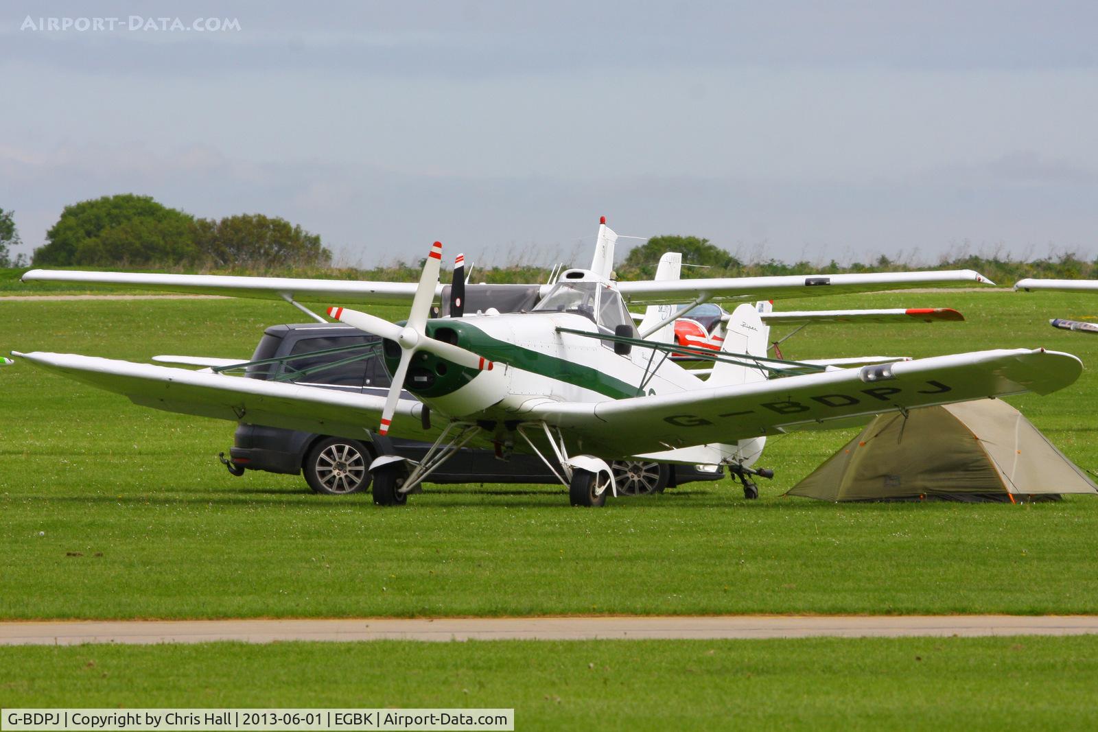 G-BDPJ, 1965 Piper PA-25-235 Pawnee C/N 25-3665, at AeroExpo 2013