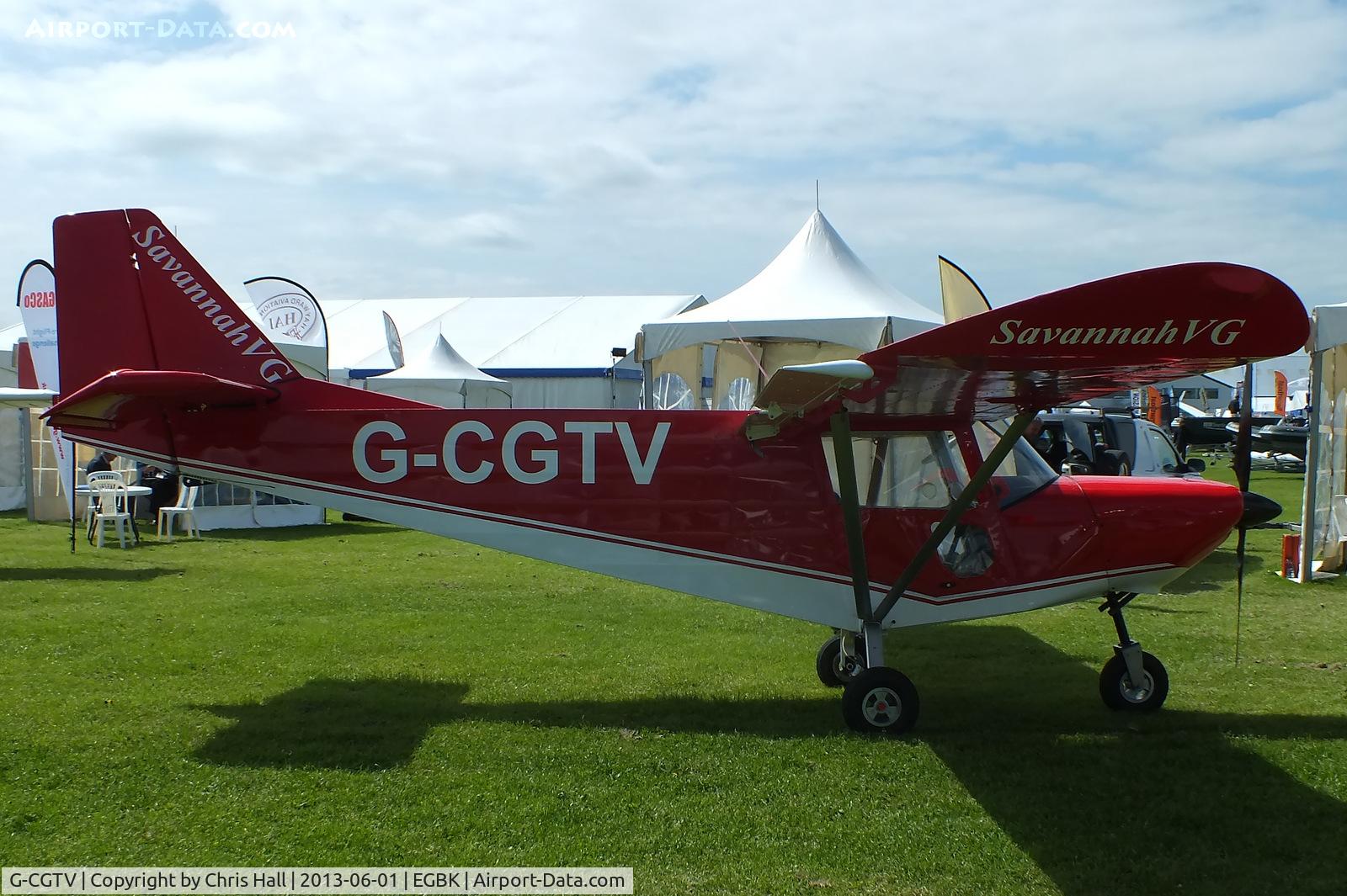G-CGTV, 2011 ICP MXP-740 Savannah VG Jabiru(1) C/N BMAA/HB/609, at AeroExpo 2013