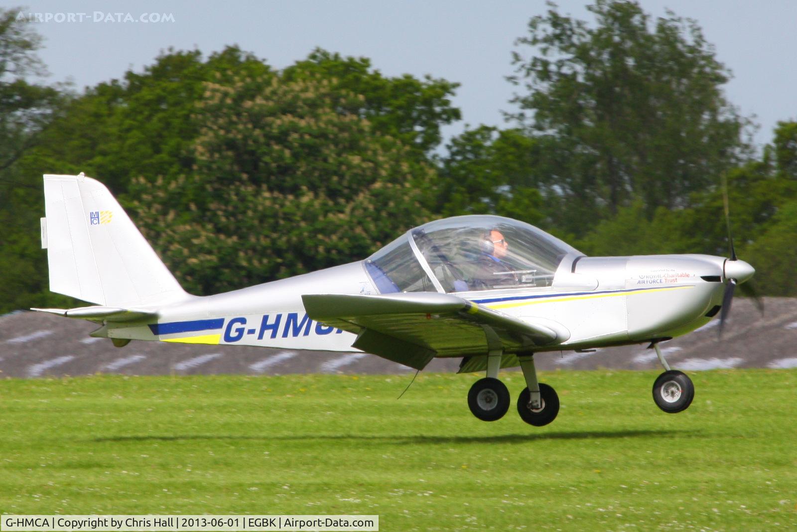 G-HMCA, 2009 Cosmik EV-97 TeamEurostar UK C/N 3321, at AeroExpo 2013