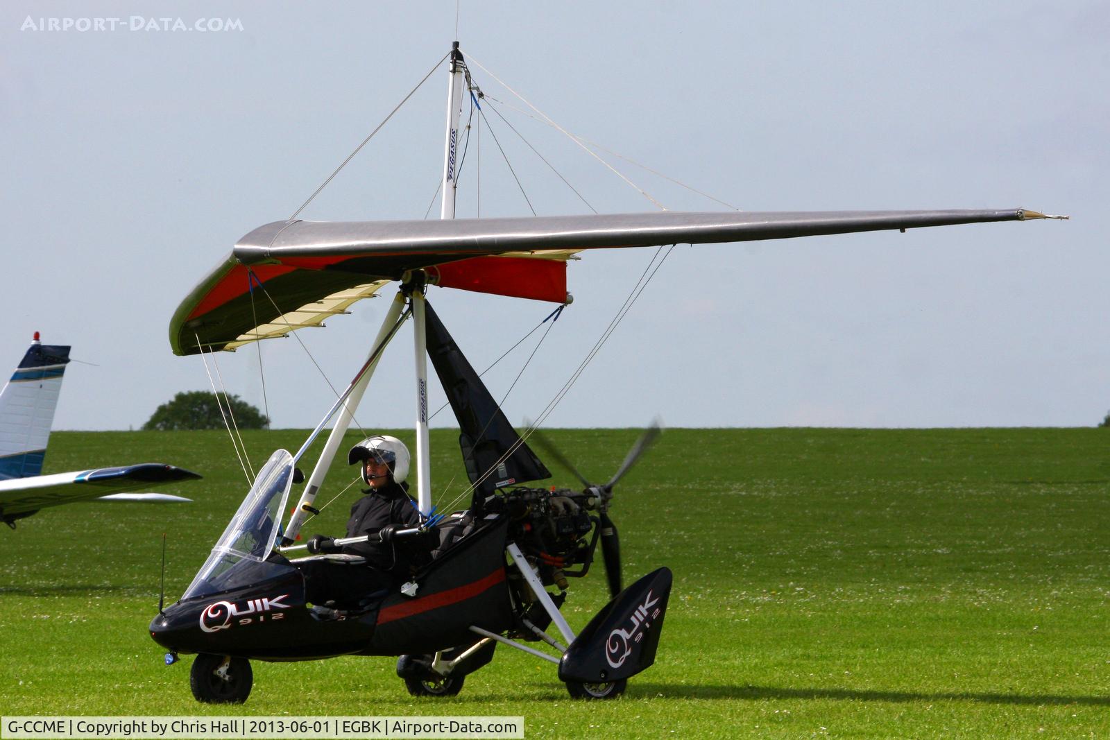 G-CCME, 2003 Mainair Pegasus Quik C/N 7995, at AeroExpo 2013