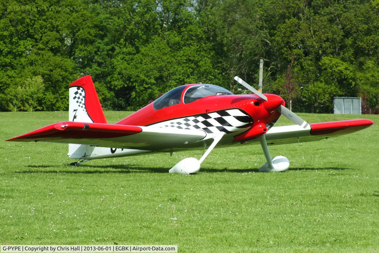 G-PYPE, 2007 Vans RV-7 C/N PFA 323-14398, at AeroExpo 2013