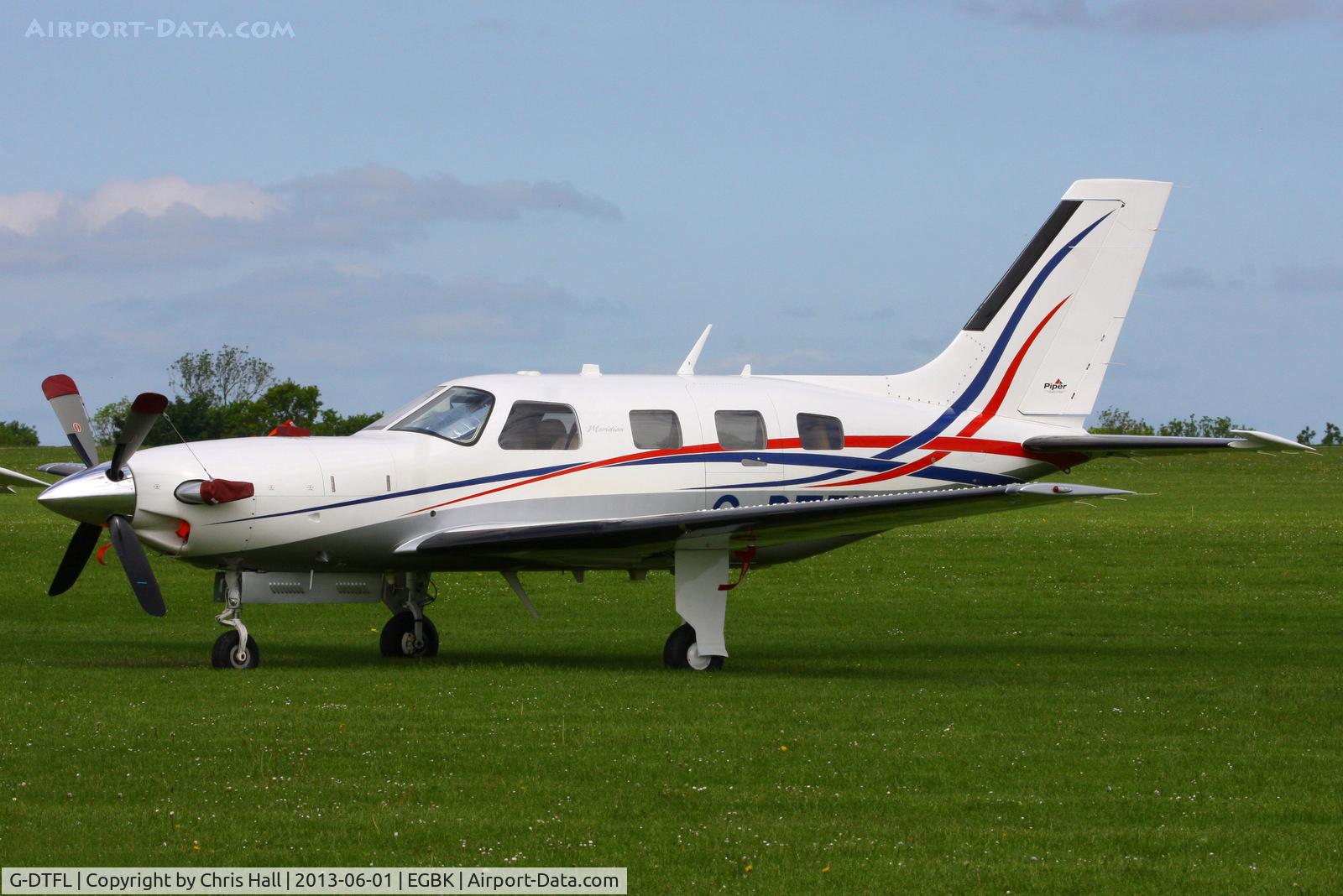 G-DTFL, 2007 Piper PA-46-500TP Malibu Meridian C/N 4697309, at AeroExpo 2013