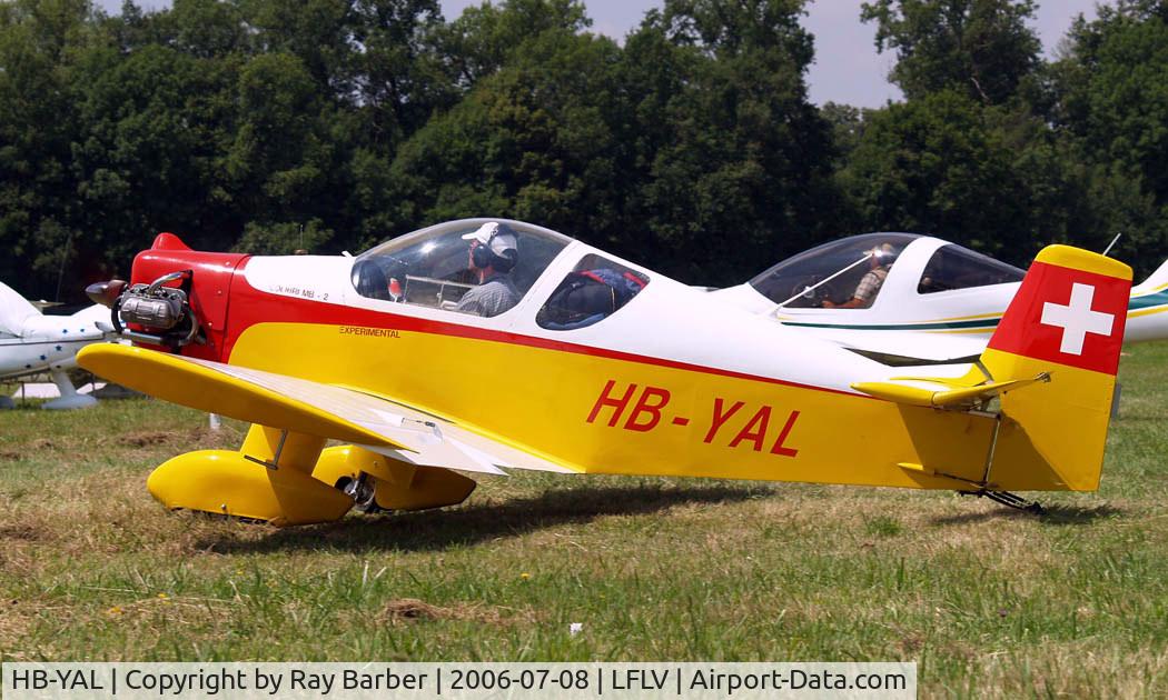 HB-YAL, 1974 Brugger MB-2 Colibri C/N 43, Brugger MB.2 Colibri [43] Vichy~F 08/07/2006