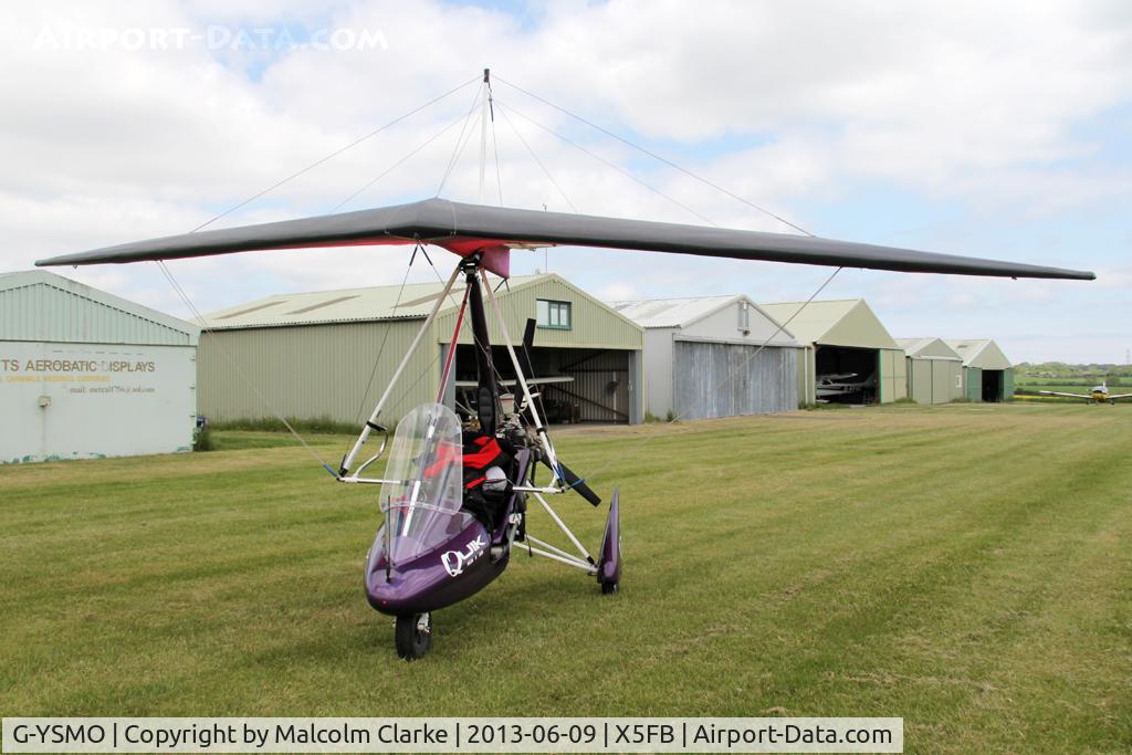 G-YSMO, 2004 Mainair Pegasus Quik C/N 8049, Mainair Pegasus Quik, Fishburn Airfield, June 2013.