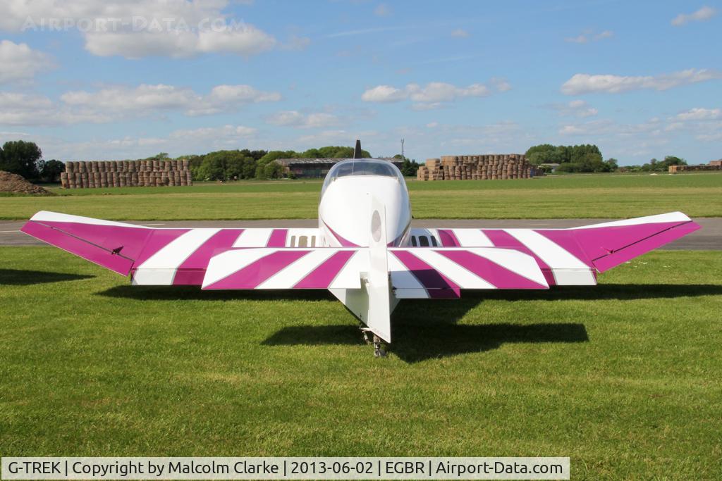 G-TREK, 1995 Jodel D-18 C/N PFA 169-11265, Jodel D-18 at The Real Aeroplane Club's Jolly June Jaunt, Breighton Airfield, 2013.