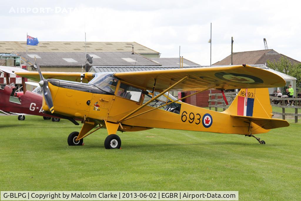 G-BLPG, 1959 Auster J-1N Alpha C/N 3395, Auster J-1N Alpha at The Real Aeroplane Club's Jolly June Jaunt, Breighton Airfield, 2013.