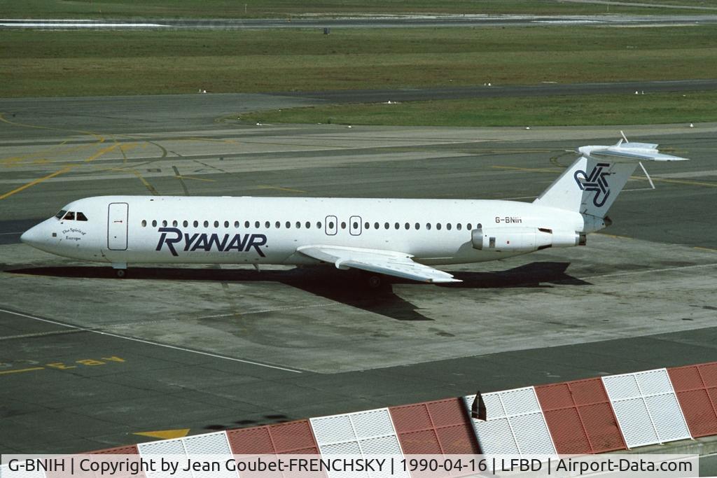 G-BNIH, 1986 Bucuresti Rombac 111-561RC One-Eleven C/N 406, Spirit of Europe