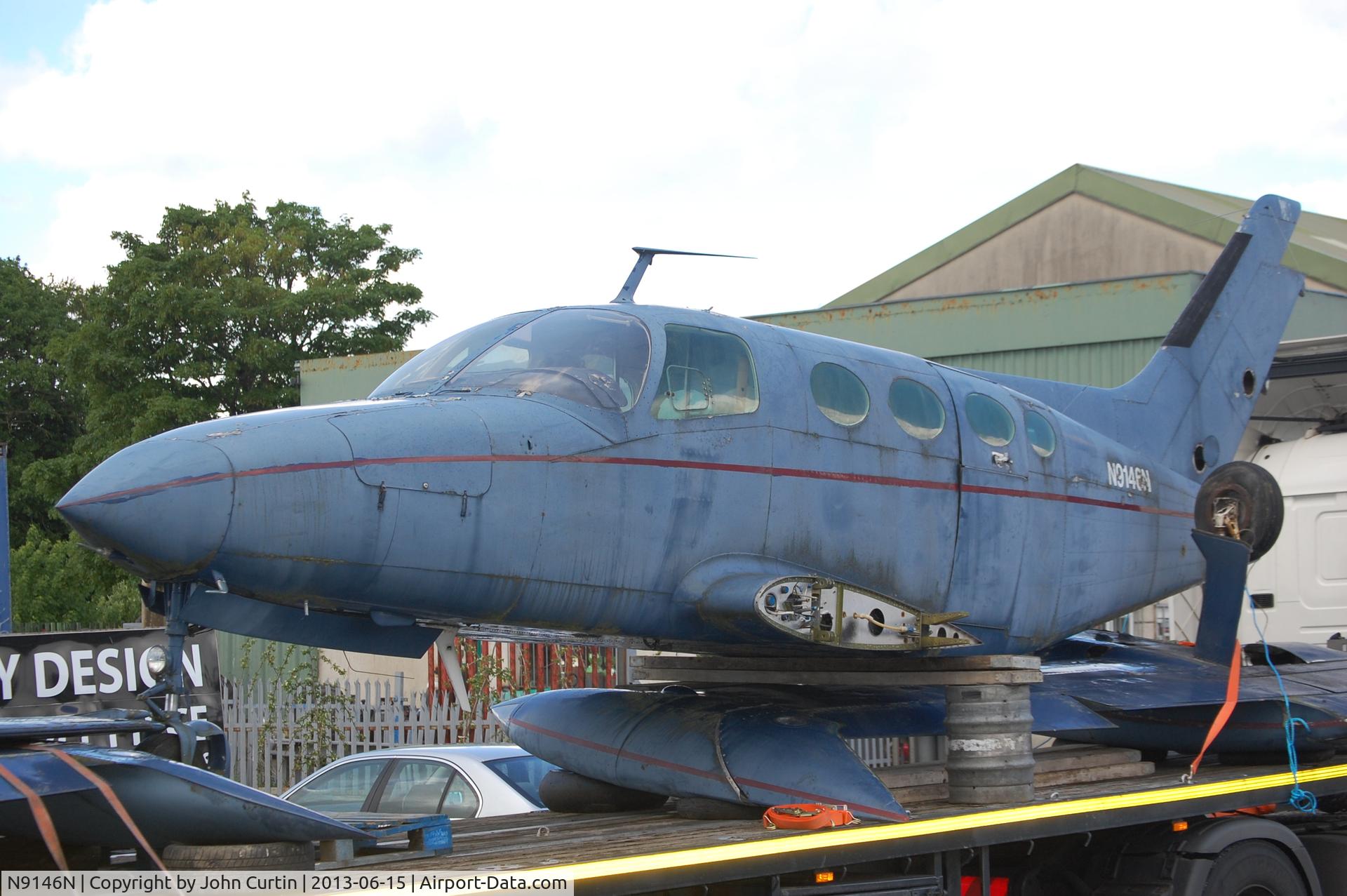 N9146N, 1970 Cessna 401B C/N 401B0010, Relocated for static display
