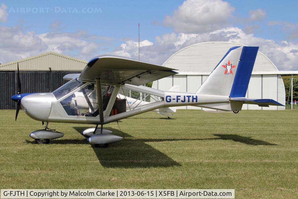G-FJTH, 2003 Aeroprakt A-22 Foxbat C/N PFA 317-13928, Aeroprakt A-22 Foxbat. A Fly UK 2013 team member's aircraft at Fishburn Airfield, June 2013.