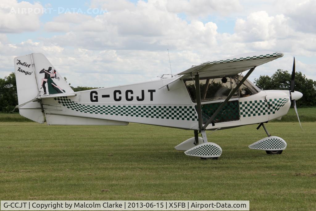 G-CCJT, 2004 Best Off Skyranger 912(2) C/N BMAA/HB/300, Skyranger 912(2). A Fly UK 2013 team member's aircraft at Fishburn Airfield, June 2013.
