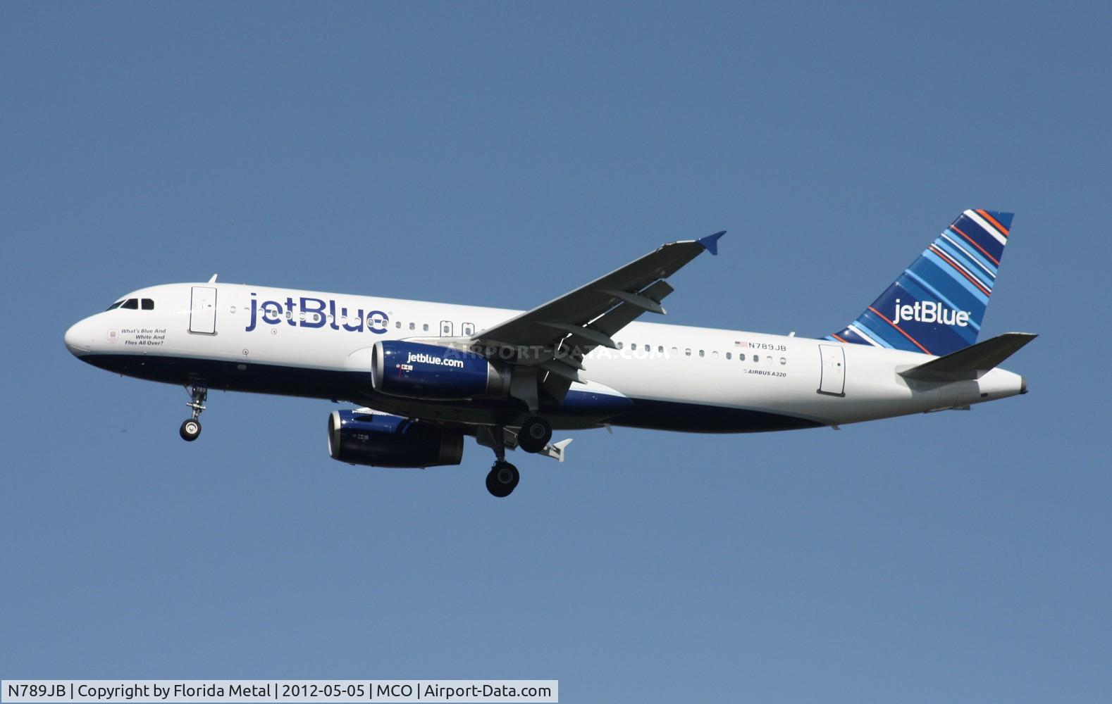 N789JB, 2011 Airbus A320-232 C/N 4612, Jet Blue A320