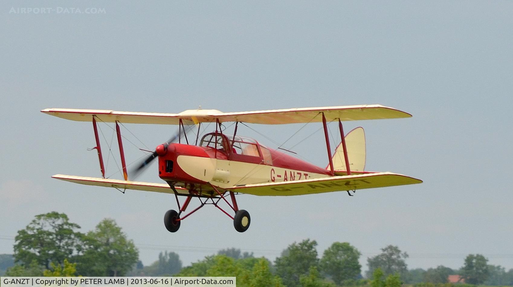 G-ANZT, 1957 Thruxton Jackaroo C/N 84176, Photo taken at Wickenby Wings and Wheels 2013
