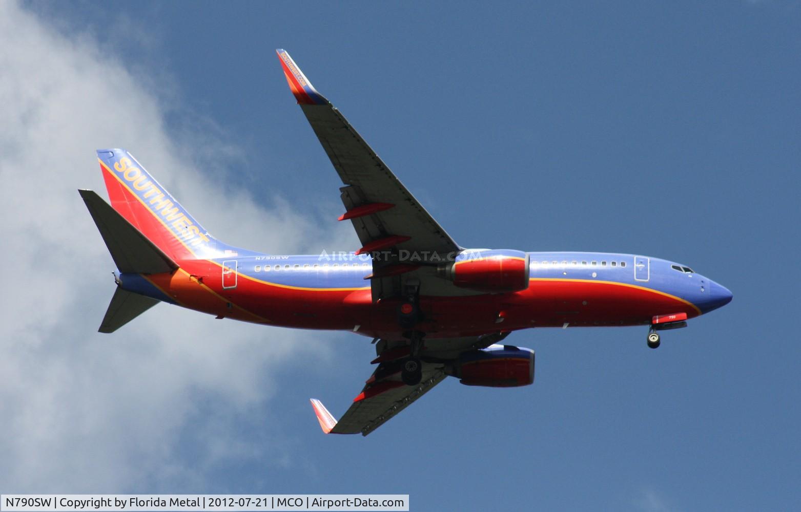 N790SW, 2000 Boeing 737-7H4 C/N 30604, Southwest 737