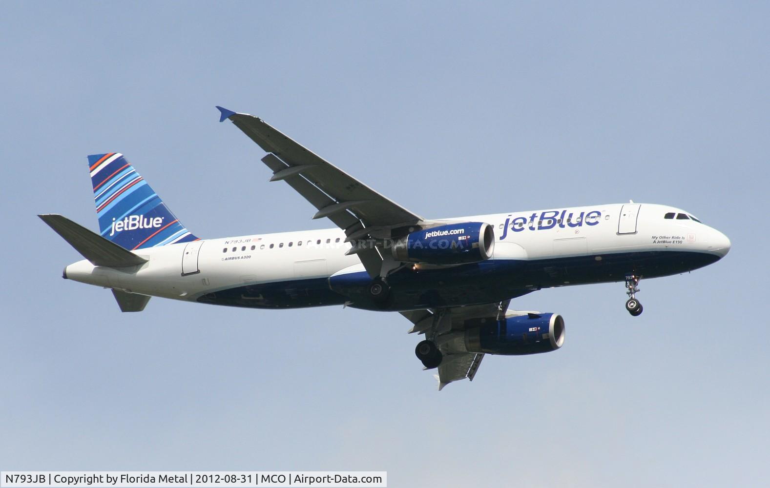 N793JB, 2011 Airbus A320-232 C/N 4647, Jet Blue A320