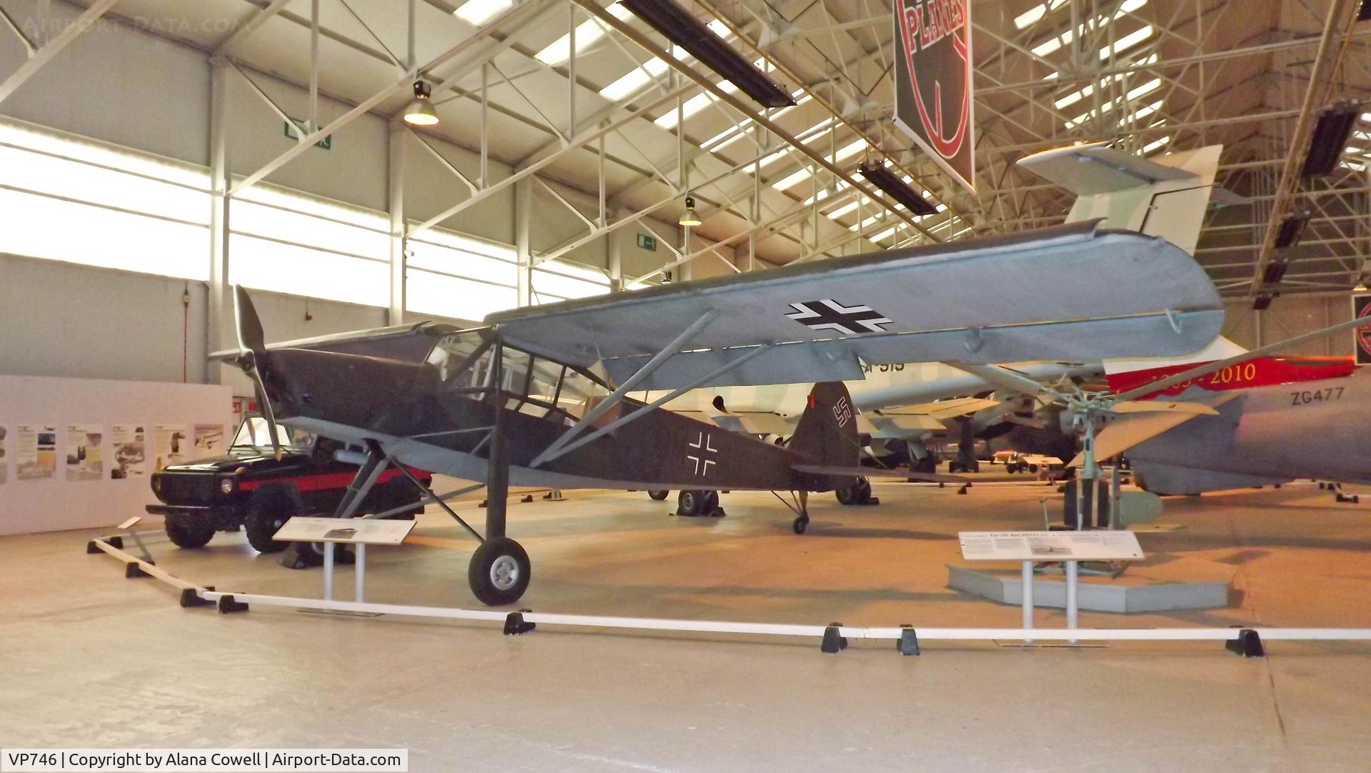VP746, Fieseler Fi-156C-7 Storch C/N 475081, VP746 at RAF Cosford