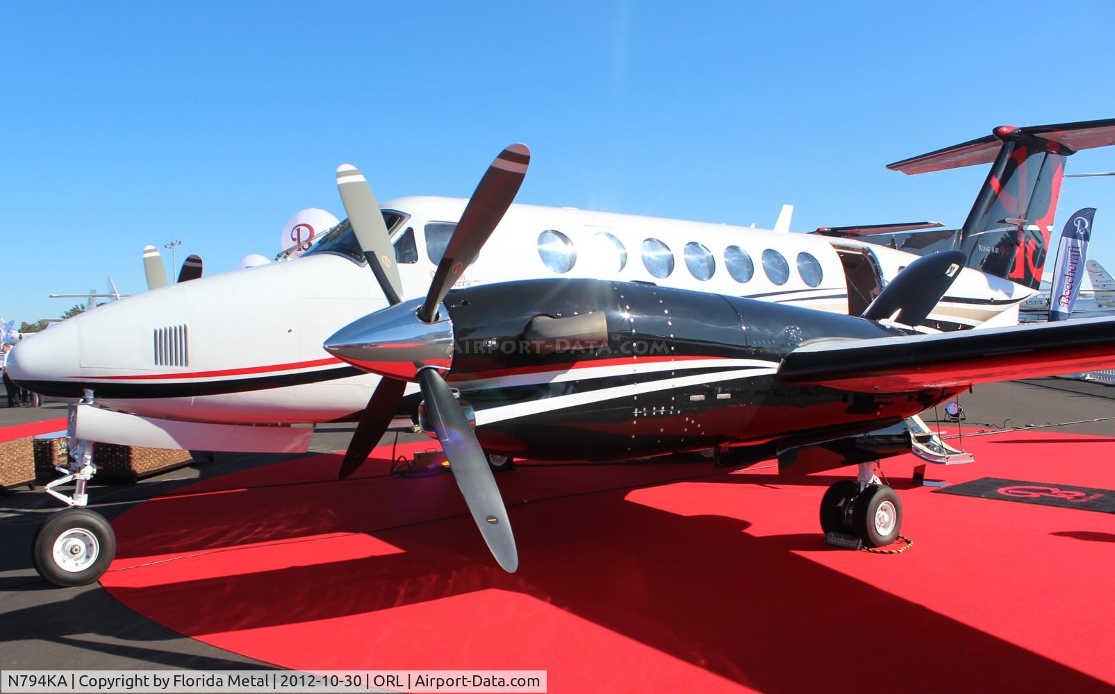 N794KA, 2012 Hawker Beechcraft 350i King Air (B300) C/N FL-794, King Air 350 at NBAA