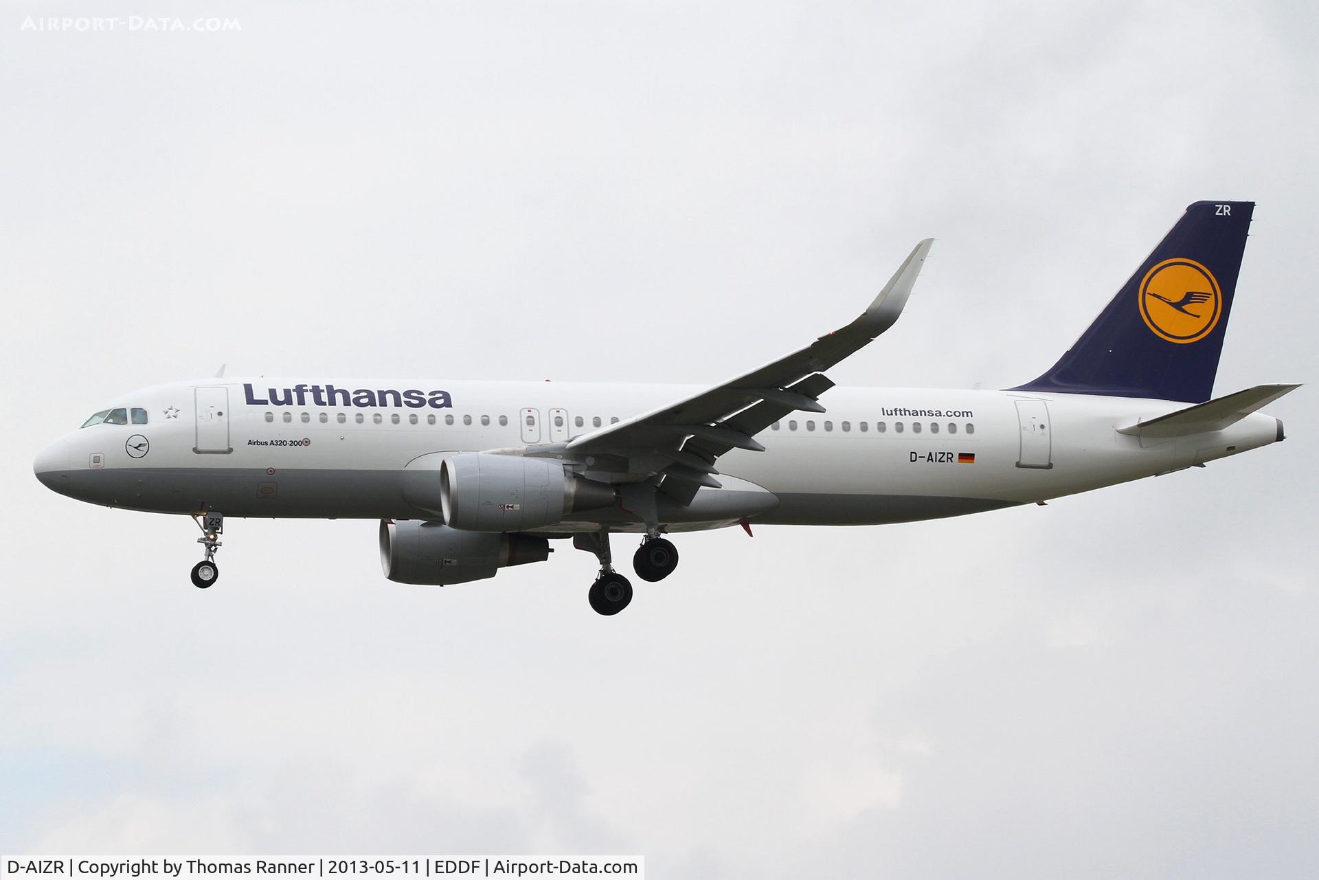 D-AIZR, 2013 Airbus A320-214 C/N 5525, Lufthansa Airbus A320