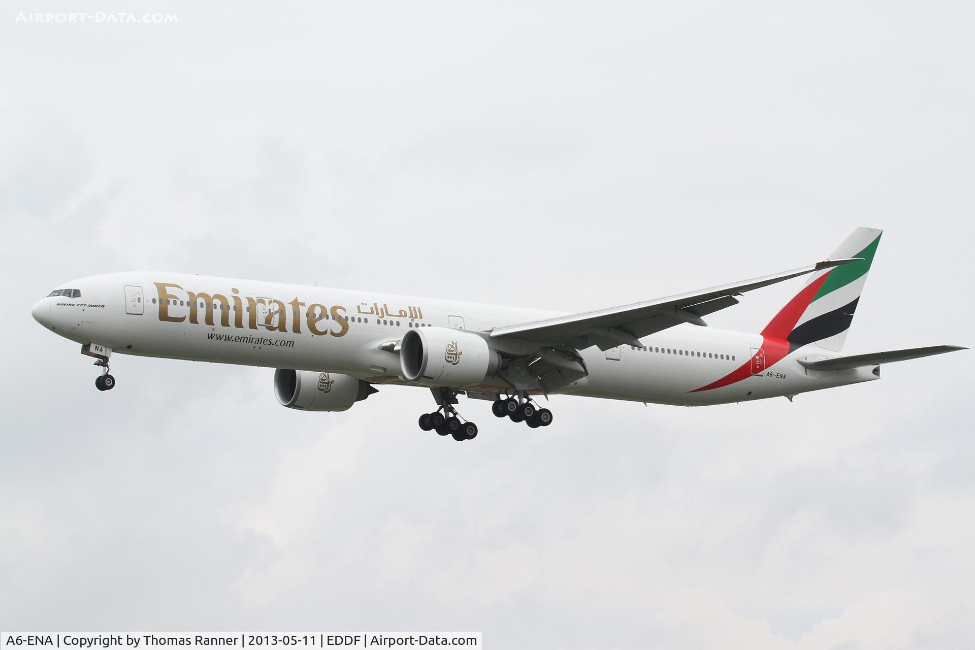 A6-ENA, 2012 Boeing 777-31H/ER C/N 41082, Emirates Boeing 777