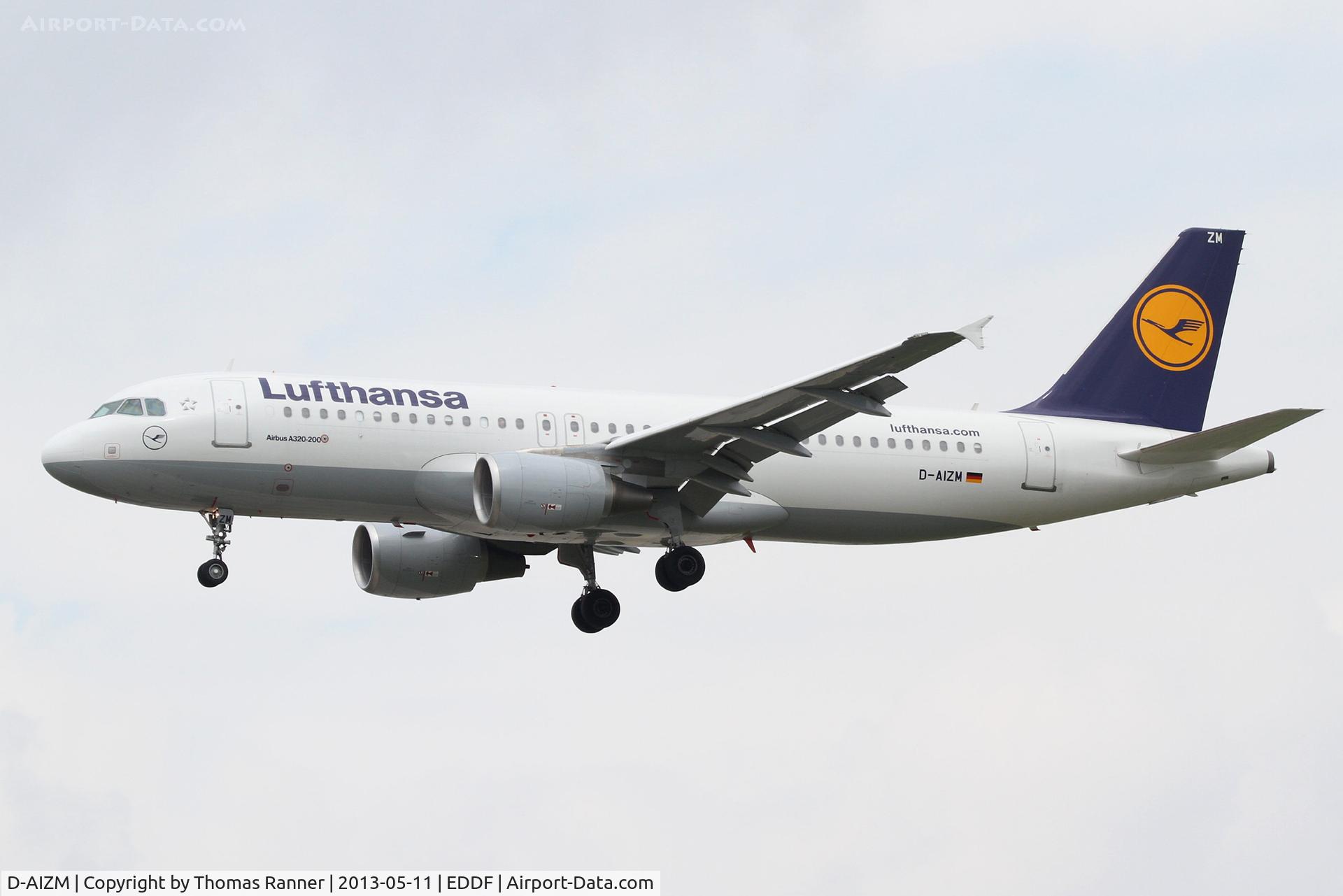 D-AIZM, 2012 Airbus A320-214 C/N 5203, Lufthansa Airbus A320