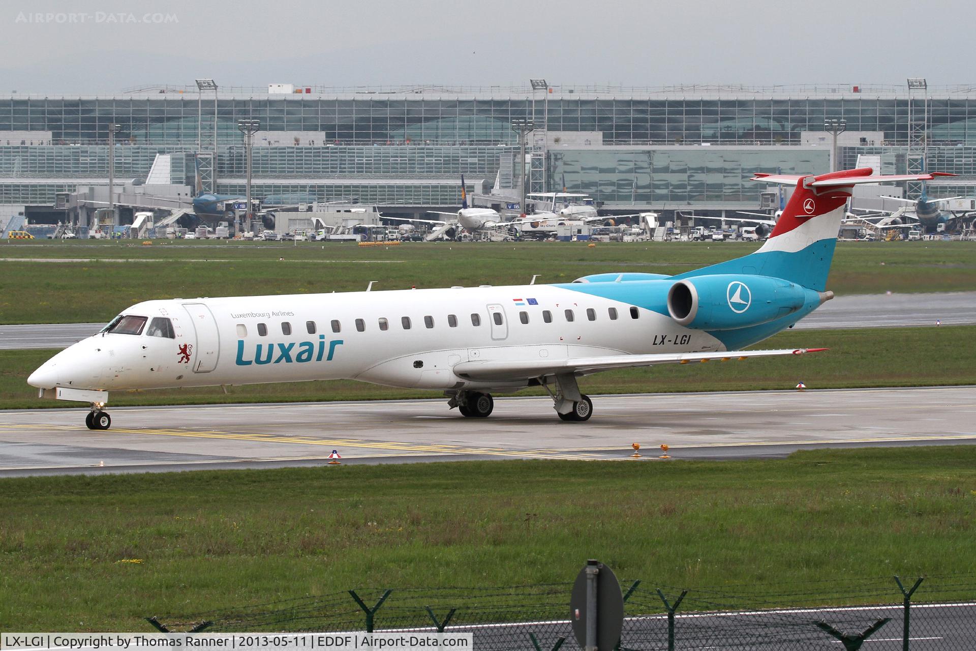 LX-LGI, 2000 Embraer EMB-145LU (ERJ-145LU) C/N 145369, Luxair Embraer 145