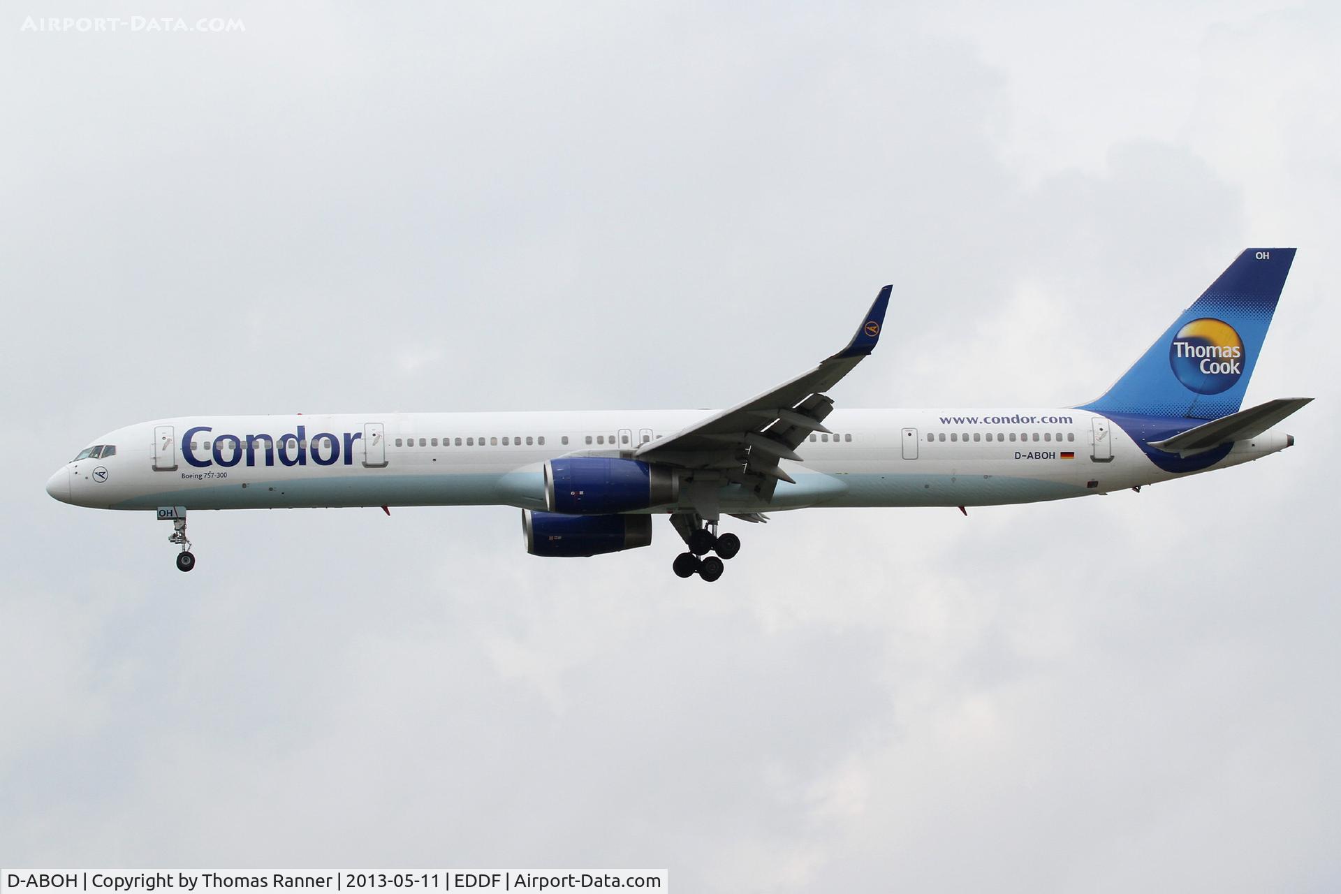 D-ABOH, 1999 Boeing 757-330 C/N 30030, Condor Boeing 757