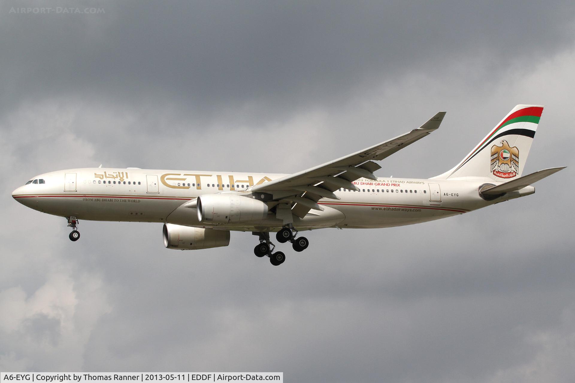A6-EYG, 2006 Airbus A330-243 C/N 724, Etihad Airbus A330