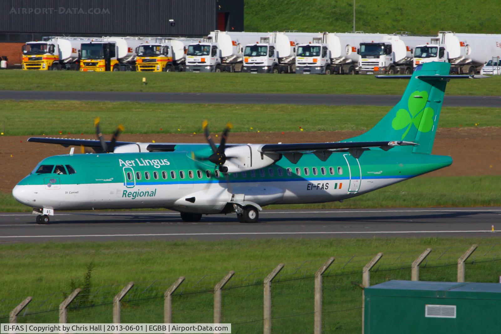 EI-FAS, 2013 ATR 72-600 (72-212A) C/N 1083, Aer Lingus Regional