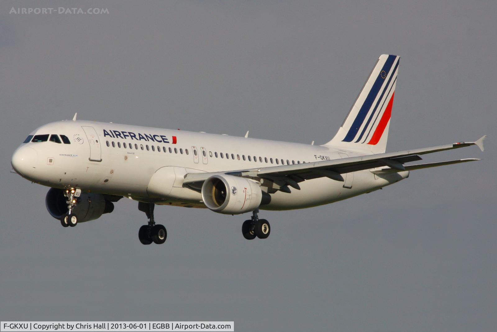 F-GKXU, 2009 Airbus A320-214 C/N 4063, Air France