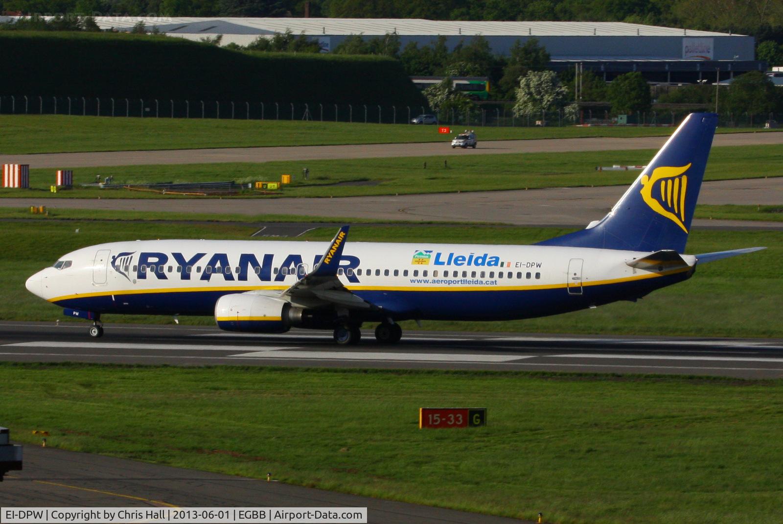 EI-DPW, 2007 Boeing 737-8AS C/N 35552, Ryanair
