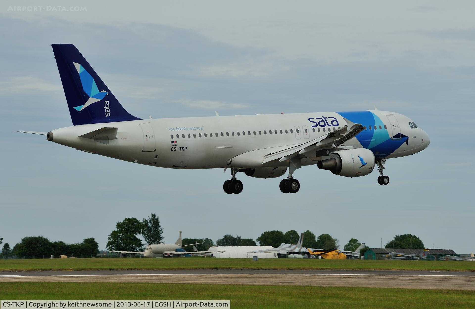 CS-TKP, 2003 Airbus A320-214 C/N 2011, Second SATA this month !