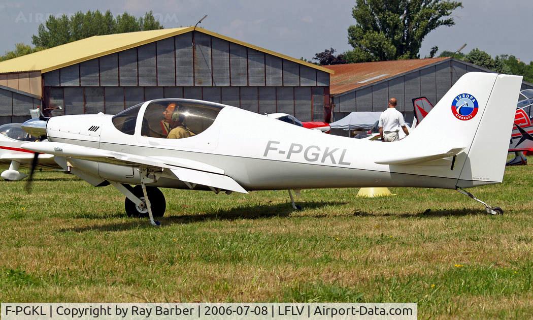 F-PGKL, Europa XS Monowheel C/N 395, Europa Avn Europa XS [395] Vichy~F 08/07/2006