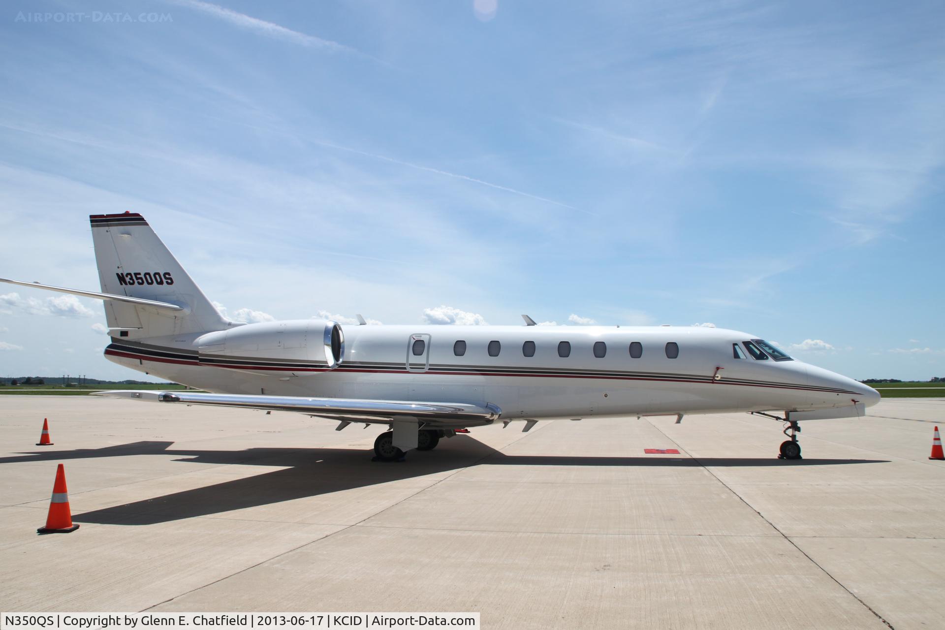 N350QS, 2005 Cessna 680 Citation Sovereign C/N 680-0036, Full wide-angle to get this shot