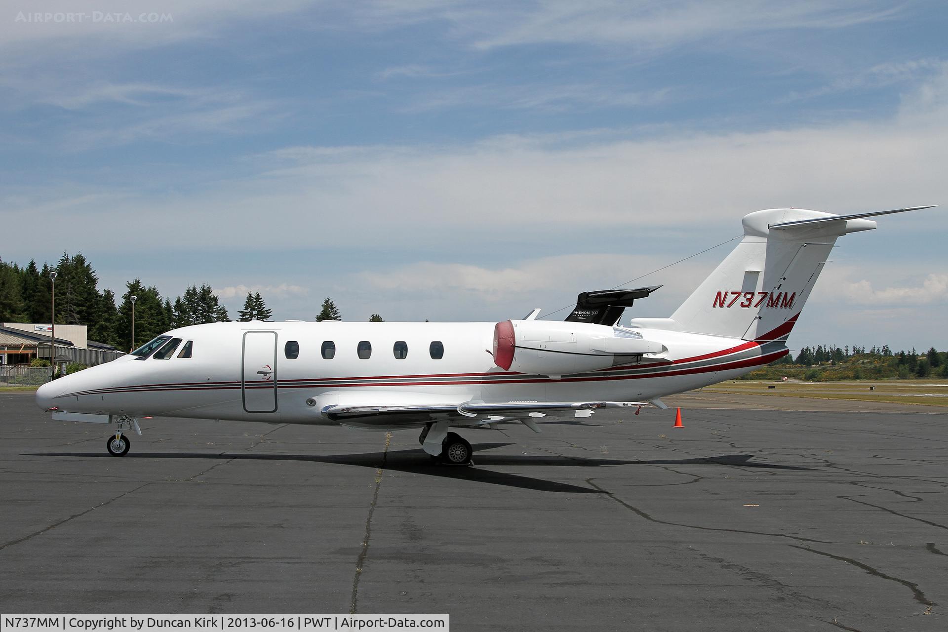 N737MM, 2000 Cessna 650 Citation C/N 650-7113, Sunday visitor to Bremerton
