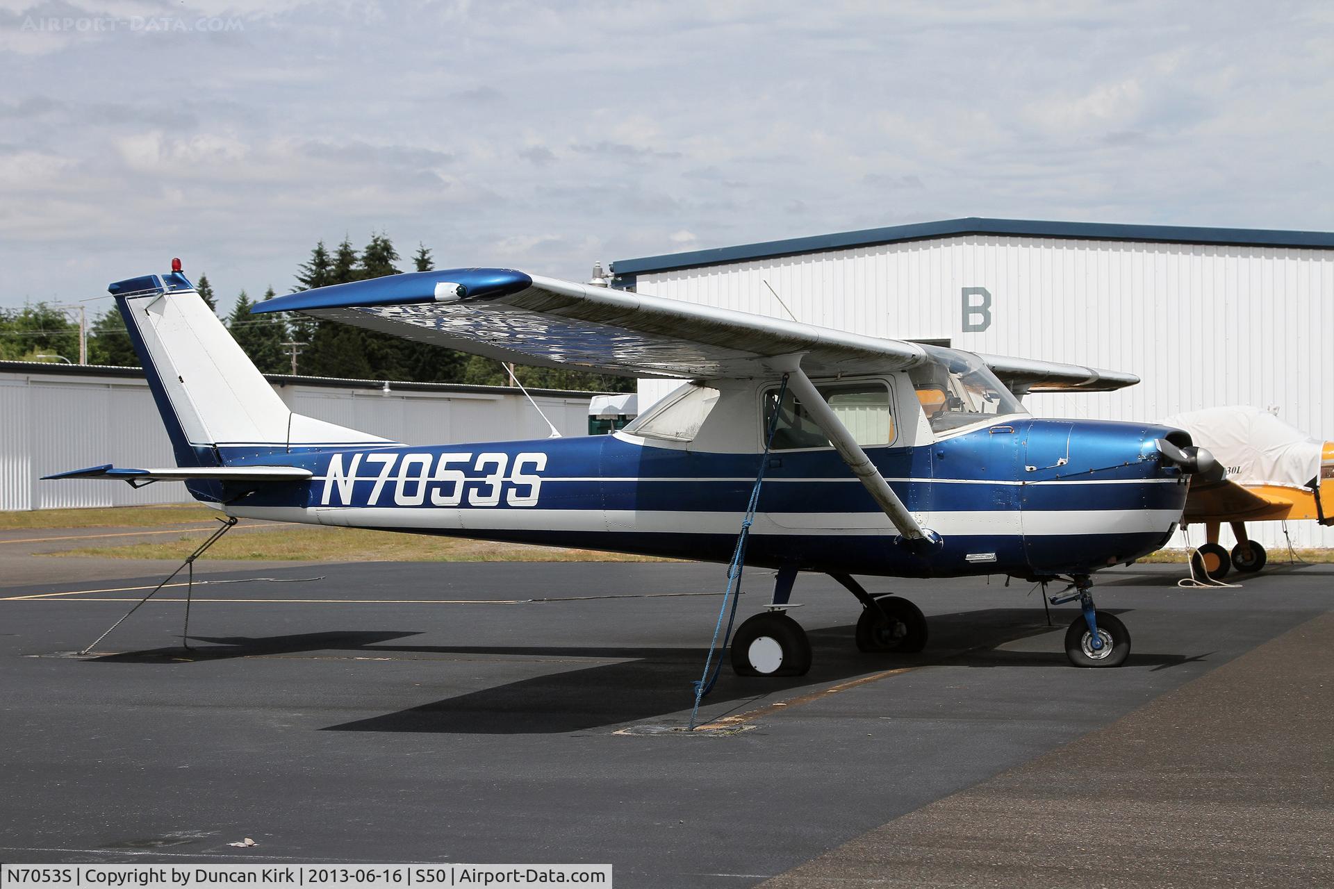 N7053S, 1967 Cessna 150H C/N 15067753, Sharp looking Cessna 150