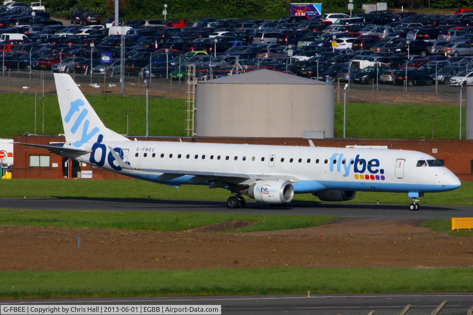 G-FBEE, 2007 Embraer 195LR (ERJ-190-200LR) C/N 19000093, flybe