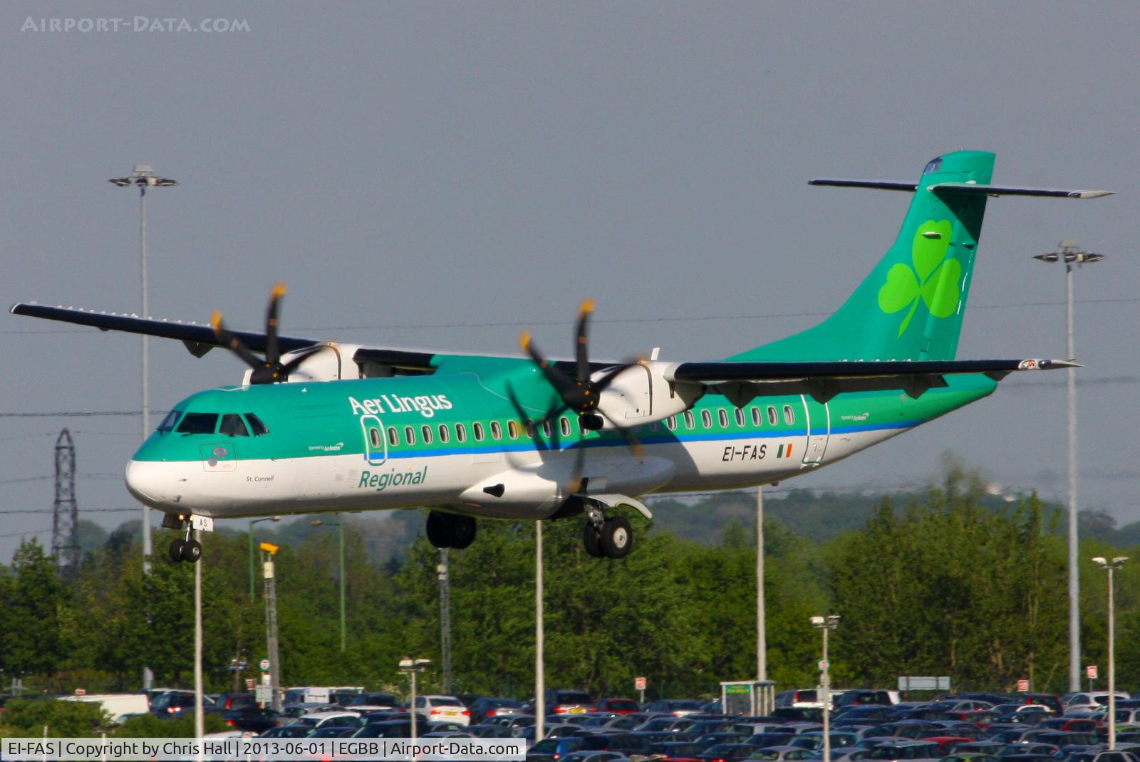 EI-FAS, 2013 ATR 72-600 (72-212A) C/N 1083, Aer Lingus Regional